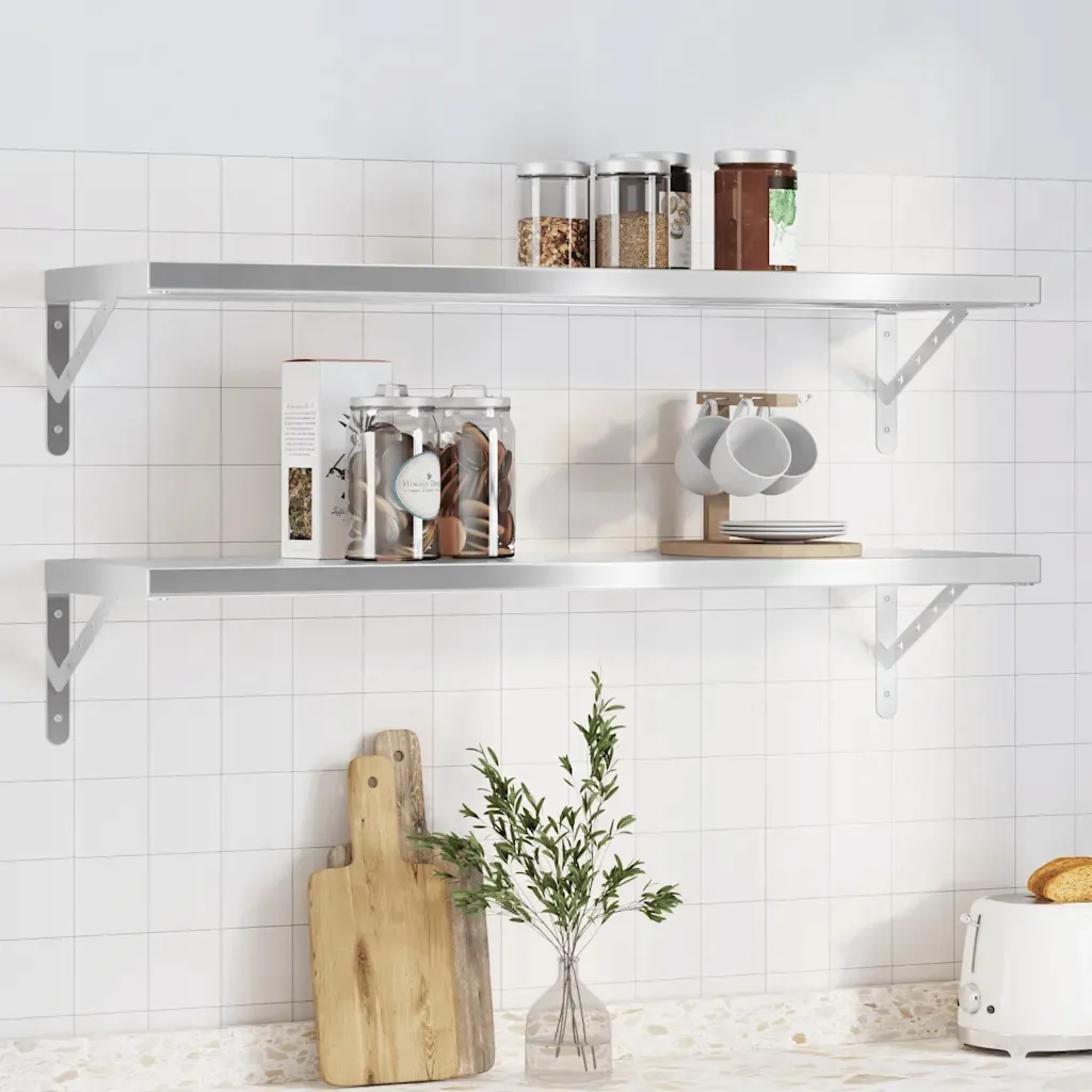 polki-scienne-2-szt-100x30-cm-srebrna-stal