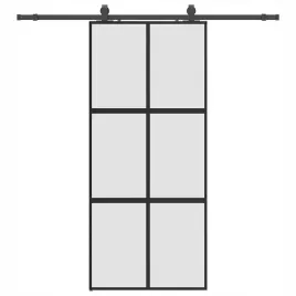 drzwi-przesuwne-z-zestawem-okuc-czarne-90x205-cm
