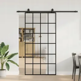 vidaxl-drzwi-przesuwne-z-zestawem-okuc-czarne-102x205-cm-esg-szklo
