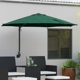 montowany-na-scianie-parasol-og160rodowy-z-led-zielony-248-cm