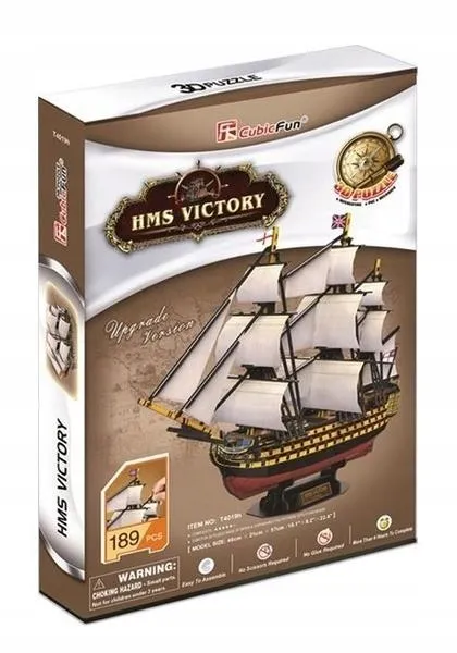 puzzle-3d-zaglowiec-hms-victory-cubic-fun