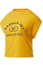 koszulka-damska-reebok-wor-supremium-logo-sportowa-zolta-z-nadrukiem