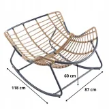nowoczesny-fotel-bujany-skandynawski-kokon-szary-z-podnozkiem-stan-nowy