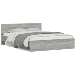 vidaxl-rama-lozka-z-wezglowiem-i-led-szary-dab-sonoma-150x200-cm