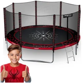 trampolina-ogrodowa-12ft-374cm-z-siatka-zewnetrzna-i-drabinka-neo-sport