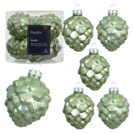 zielone-szklane-szyszki-bombki-ksztaltki-na-choinke-7-cm-6-szt-matcha