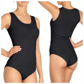 top-damski-czarny-prazkowany-termoaktywny-poupee-marilyn-l