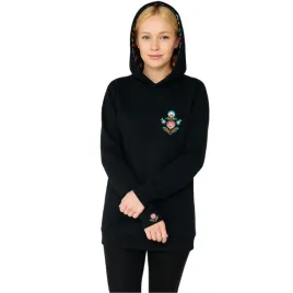 czarna-bluza-z-haftem-lowickim-i-kolorowym-wnetrzem-kaptura