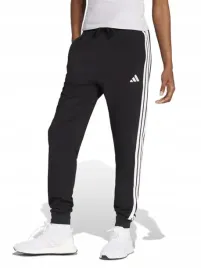 spodnie-adidas-damskie-czarne-bawelniane-3paski-jd0896-dresowe-joggery-l