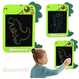 znikopis-tablica-do-rysowania-pisania-lcd-rysik-dinozaur-zielony