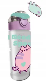 bidon-szkolny-kotek-pusheen-st-majewski-fioletowy-500-ml