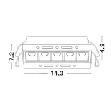 podtynkowa-lampa-sufitowa-betarro-le65125-led-11w-3000k-biala