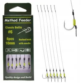 gotowe-przypony-method-feeder-10-cm-haczyki-z-zadziorem-6-i-igla-8mm-6szt