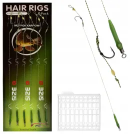przypony-karpiowe-z-wlosem-6-szt-hair-rigs-kretlik-hak-6-stopery