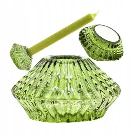 dwustronny-swiecznik-szklany-kwiat-tealight-swiece-rytualne-stolowe-zielony