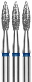 frez-diamentowy-plomien-ostry-niebieski-srednica-23mm-staleks-3-sztuki