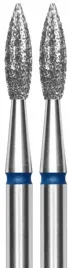 2-x-staleks-frez-diamentowy-plomien-ostry-niebieski-expert-srednica-23mm