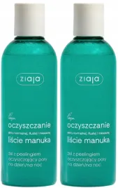 2-x-ziaja-oczyszczanie-zel-myjacy-z-peelingiem-200ml-dla-mlodej-cery-sebum