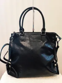 ines-delaure-torebka-shopper-czarna-dzety