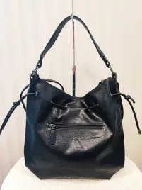 ines-delaure-torebka-shopper-na-ramie-czarna