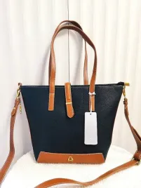 lulu-castagnette-torebka-shopper-czarna-z-brazowym