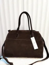 laura-biaggi-torba-shopper-kuferek-brazowa-zamszowa