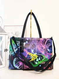 massimo-contti-torebka-shopper-czarna-z-printem-motyle