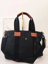ines-delaure-torebka-shopper-czarna