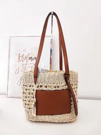 nobo-torebka-mini-shopperka-koszyk-bezowa-z-brazowym