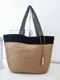 nobo-torba-shopper-kosz-bezowa-z-czarnym