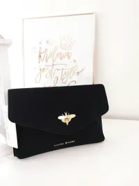 laura-biaggi-torebka-kopertowka-pszczolka-czarna-ekozamsz