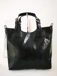 ines-delaure-torebka-shopper-czarna