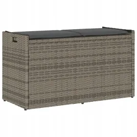 vidaxl-lawka-ogrodowa-ze-schowkiem-i-poduszka-szara-100-cm-polirattan