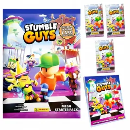 album-na-karty-stumble-guys-2-mega-zestaw-startowy-3-saszetki-3-limited