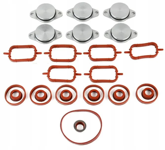 zaslepki-kolektora-bmw-e60-e46-e90-e71-x5-x6-m57-stan-nowy