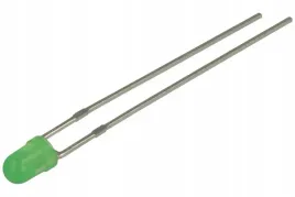 led-3mm-zielony-500-750mcd-x1szt