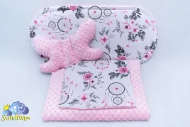 zestaw-do-gondoli-4-elementy-lapacz-snow-z-rozowym-minky