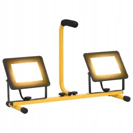 vidaxl-reflektor-led-z-uchwytem-2x50-w-cieple-biale-swiatlo