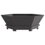 ognisko-hexagonalne-czarny-75x75x28-cm-stal-wysokosc-produktu-28-cm-stan-nowy