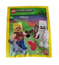 zestaw-lego-minecraft-minifigure-polybag-hero-with-skeleton-662409