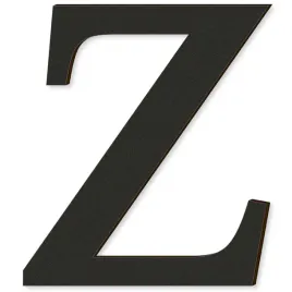 litera-laminowana-times-z-czarny-175x200-mm