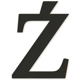 litera-laminowana-times-z-czarny-175x239-mm