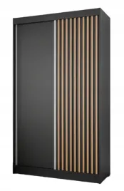 szafa-dwudrzwiowa-120-cm-lamele-przesuwna-czarna-do-sypialni-przedpokoju