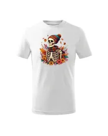 halloween-koszulka-dziecieca-jesienny-szkielet-prezent-bialy-9-10-lat