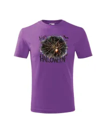 halloween-koszulka-dziecieca-pajeczyna-grozy-prezent-fioletowy-7-8-lat