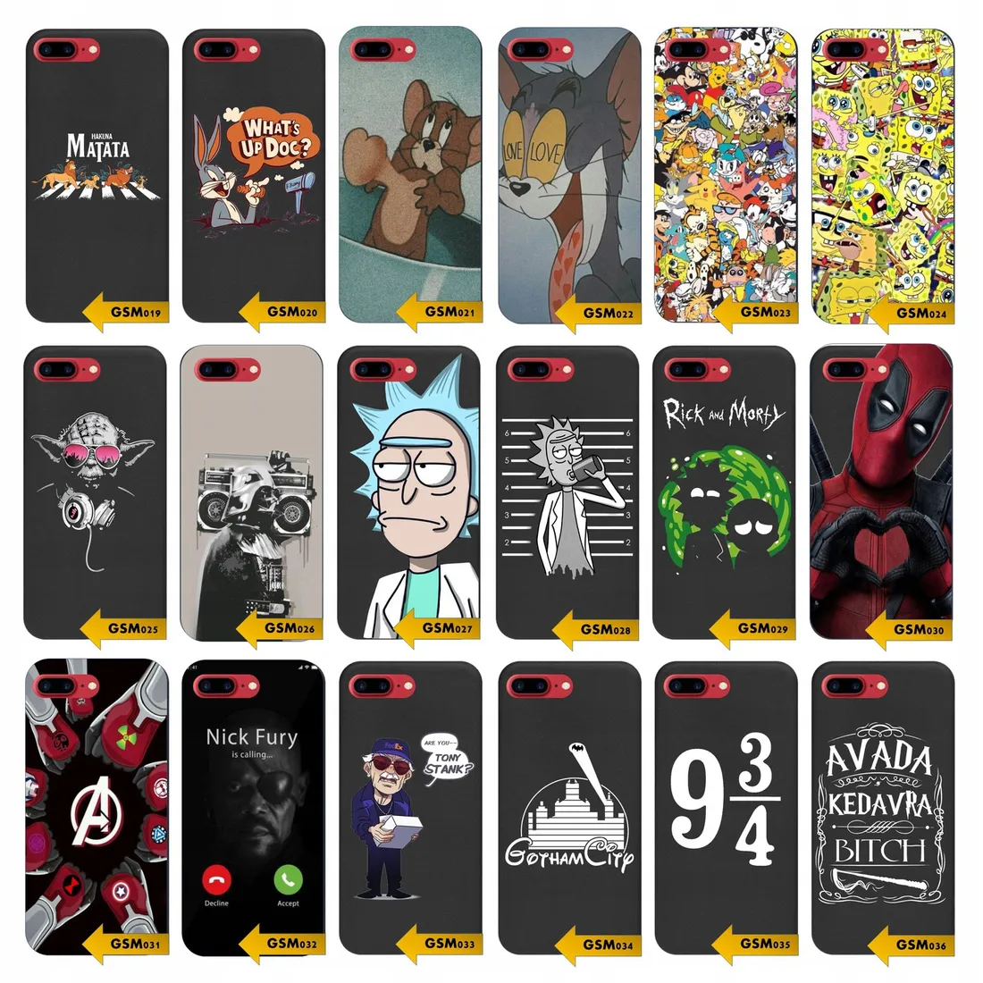 etui-case-black-matt-do-iphone-7-plus-8-plus-wzory