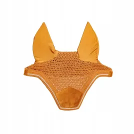 nauszniki-dla-konia-kentucky-wellington-velvet-musztardowe-cob