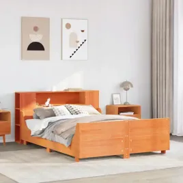 vidaxl-rama-lozka-bez-materaca-woskowy-braz-140x190-cm-lita-sosna