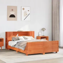 vidaxl-rama-lozka-bez-materaca-woskowy-braz-140x190-cm-lita-sosna