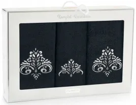 komplet-recznikow-sultan-czarny-zwoltex-black
